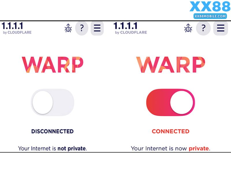 Lưu ý khi sử dụng 1.1.1.1 truy cập hệ thống XX88