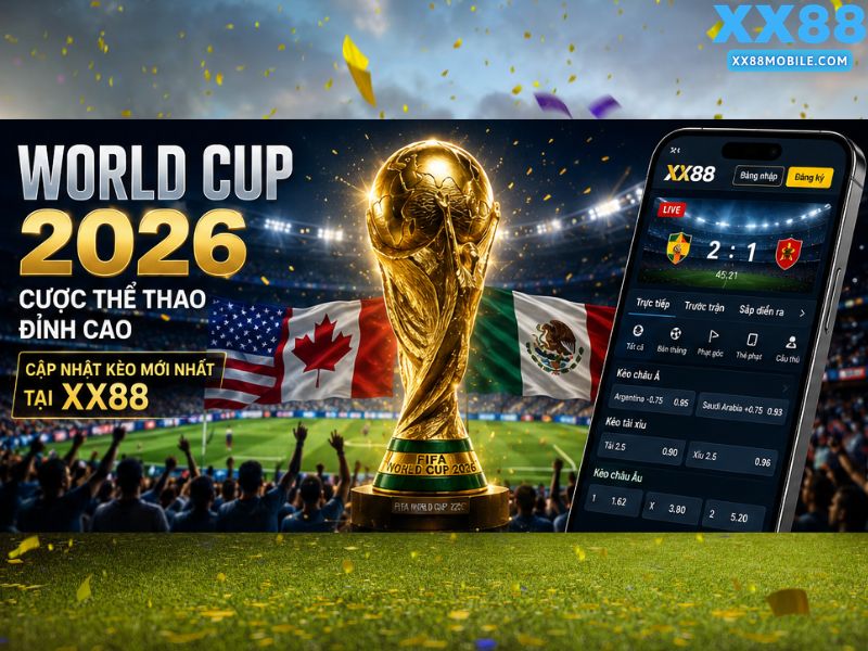 Kèo Cược World Cup 2026 Tại XX88