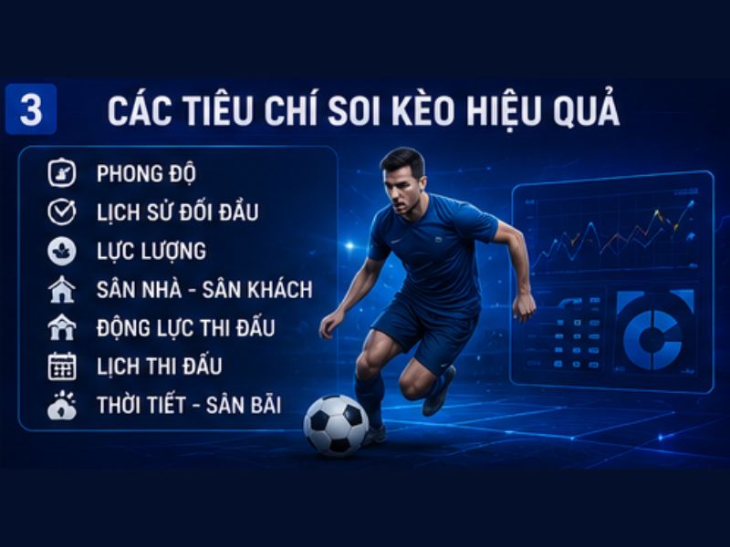 Các Tiêu Chí Soi Kèo Bóng Đá Hiệu Quả