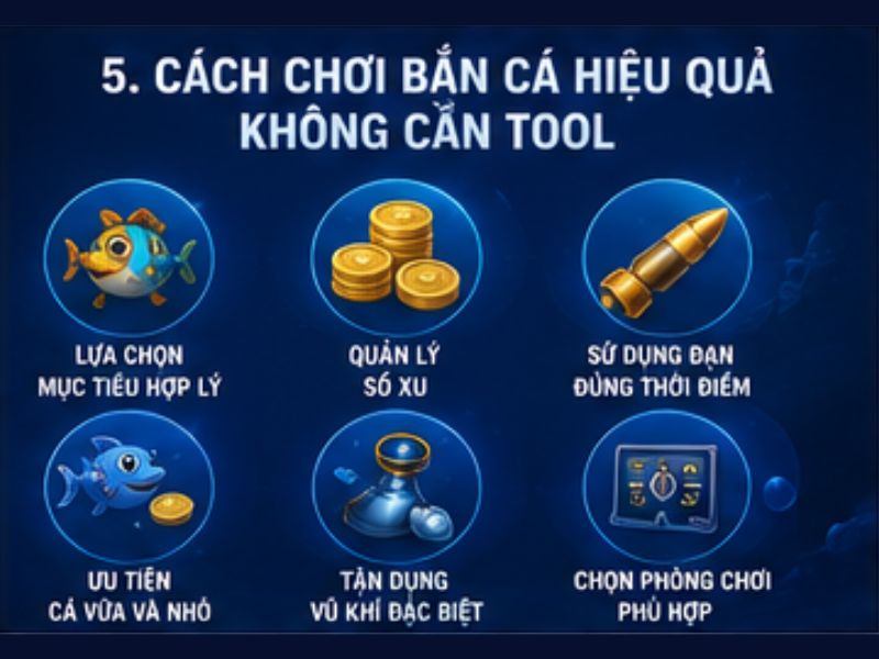 Cách Chơi Bắn Cá Hiệu Quả Không Cần Tool