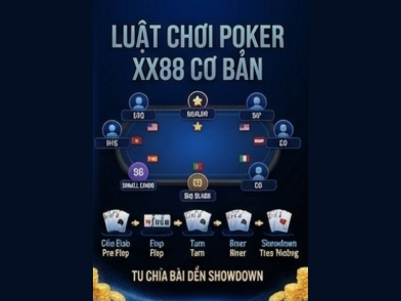 Luật Chơi Poker XX88 Cơ Bản