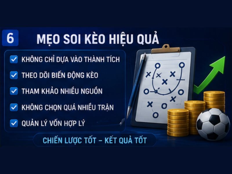 Mẹo Soi Kèo Bóng Đá Hiệu Quả