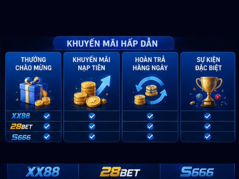 So Sánh Chương Trình Khuyến Mãi