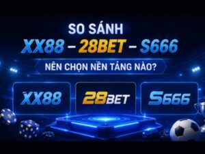 So Sánh XX88, 28BET Và S666 Chi Tiết
